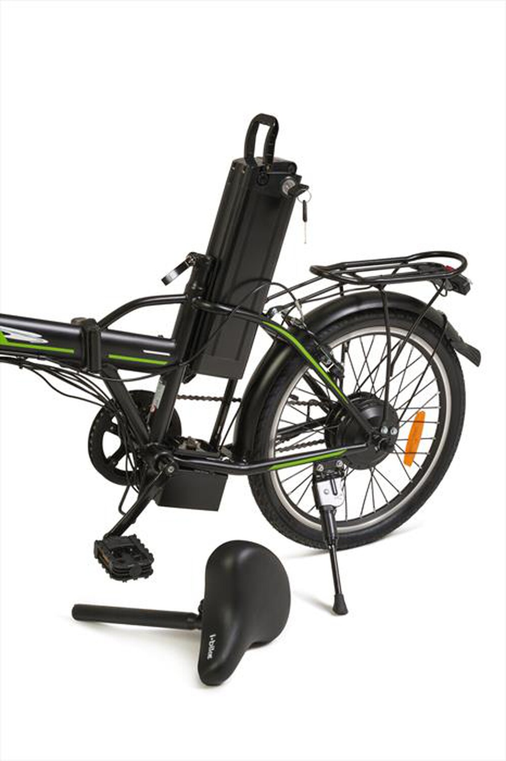 "IBIKE - FOLD GREEN 21 ITA99-NERO / VERDE"