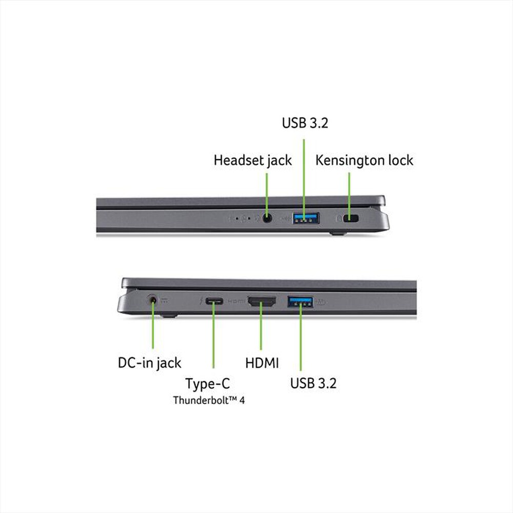 Immagine del prodotto ACER - Notebook ASPIRE 17 A17-51M-593N 17.3 POLLICI-Grigio