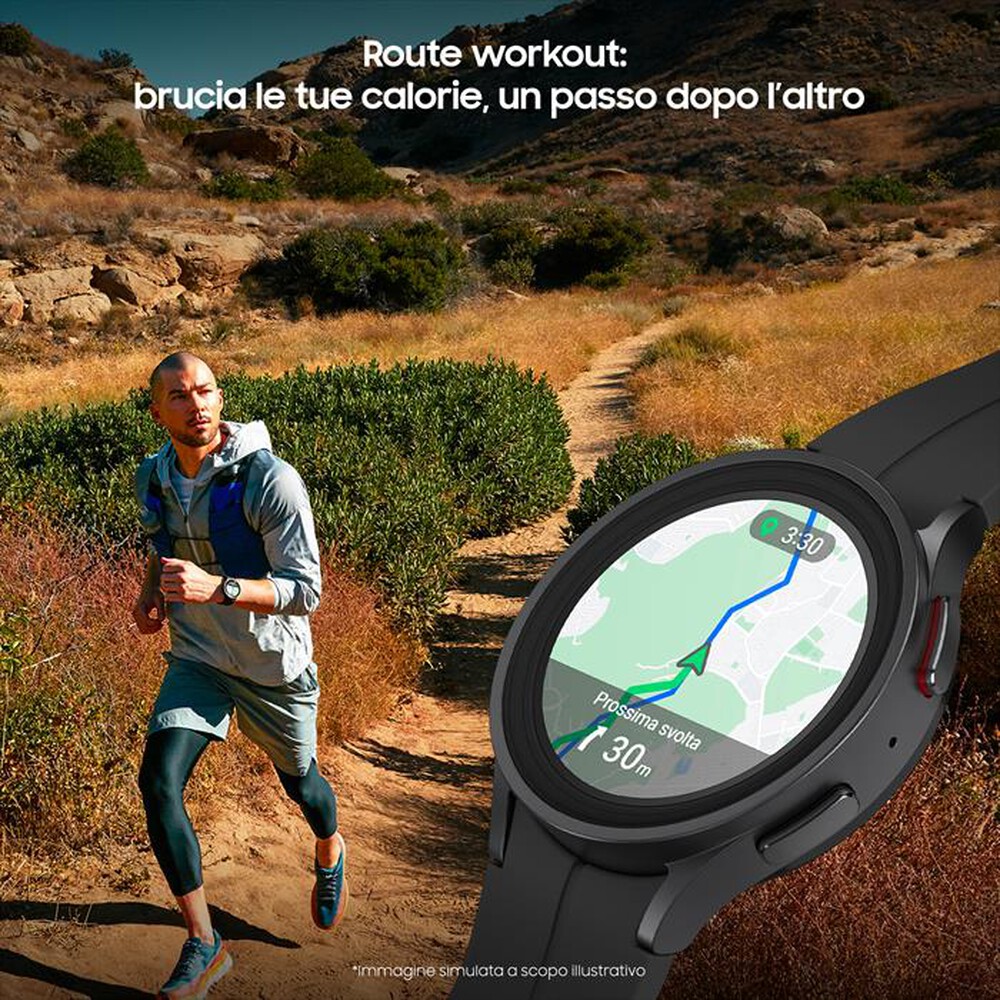 Immagine del prodotto SAMSUNG - GALAXY WATCH5 PRO 45MM LTE, 1.5+16 GB-Black Titanium