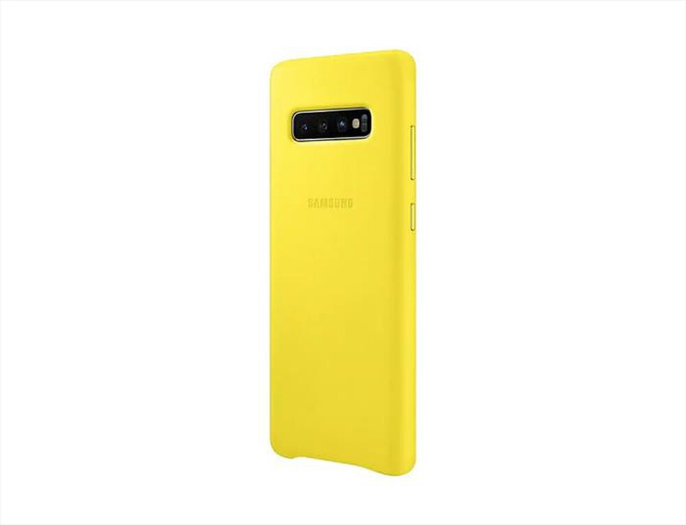 "SAMSUNG - LEATHER COVER GALAXY S10+-GIALLO"