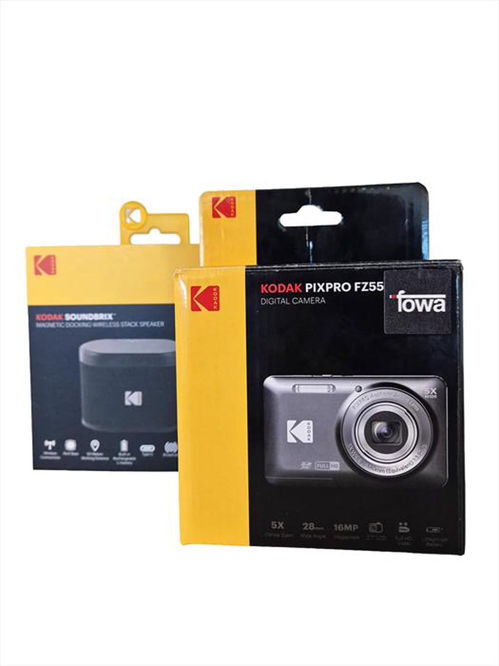 Immagine del prodotto KODAK - Fotocamera digitale compatta FZ55+SOUNBRIX-Nero