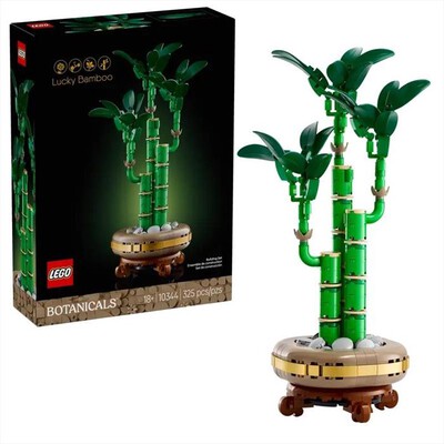 LEGO - BOTANICAL COLLECTION Bambù del buon auspicio 10344-Multicolore