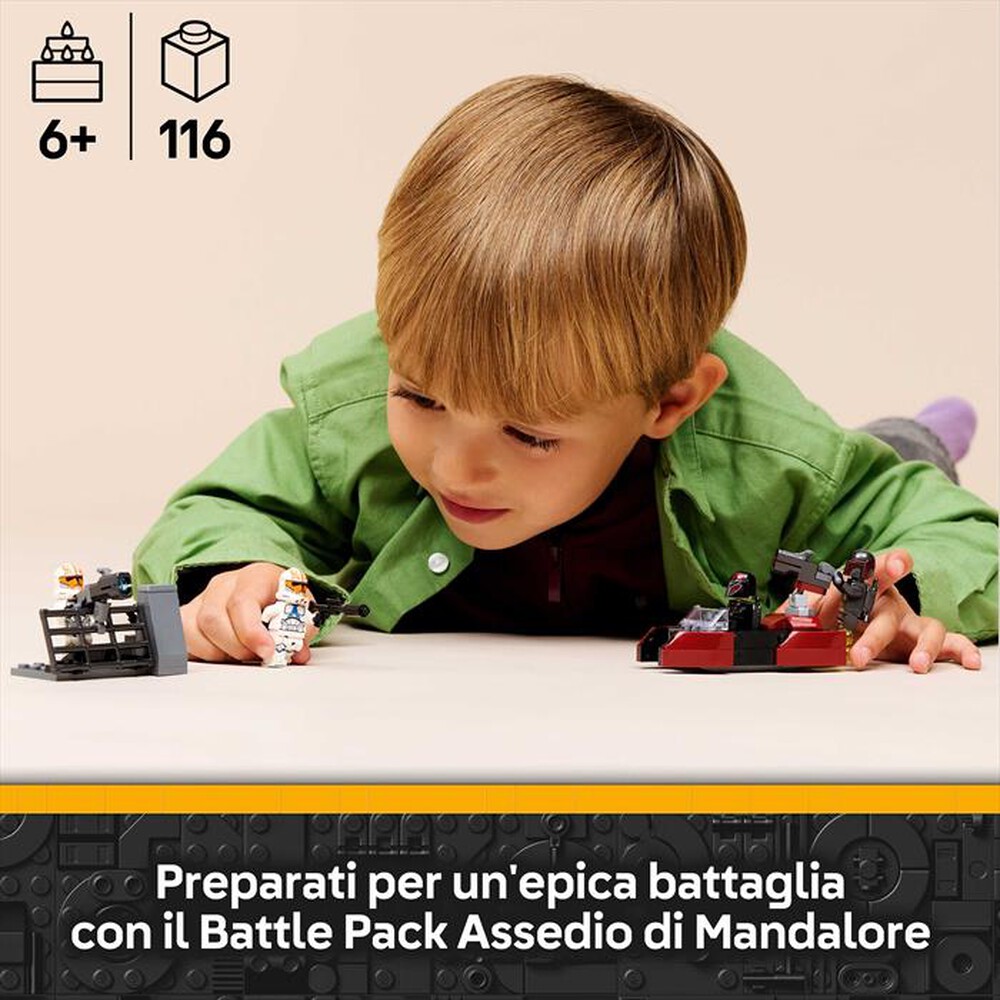 Immagine del prodotto LEGO - STAR WARS Battle Pack Assedio di Mandalore - 75449-Multicolore