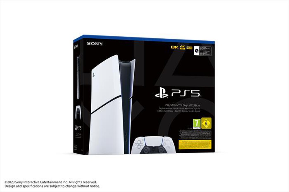 SONY COMPUTER PlayStation 5 Digital Edition (model group slim) Euronics
