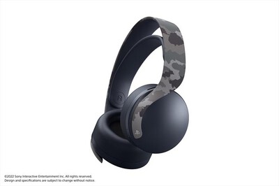 SONY COMPUTER - CUFFIE WIRELESS CON MICROFONO PULSE 3D-Grey Camouflage