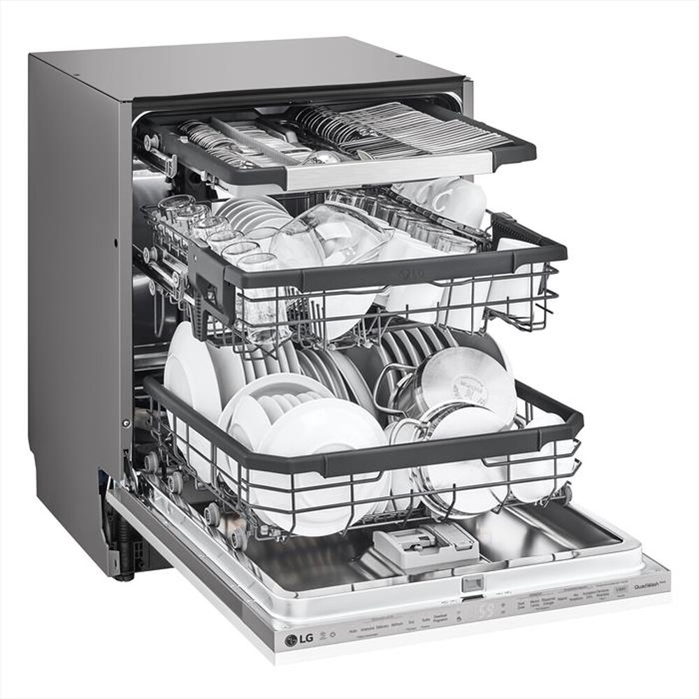 Immagine del prodotto LG - Lavastoviglie DB325TXS Classe E 14 coperti-NOBLE STEEL