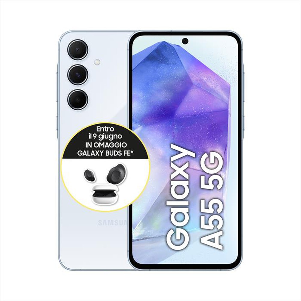 "SAMSUNG - GALAXY A55 5G 256GB-Awesome Iceblue"