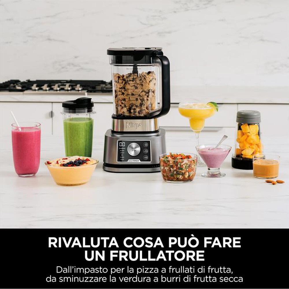 "NINJA - Frullatore 3 in 1 POWER NUTRI CB350EU-GRIGIO/NERO"