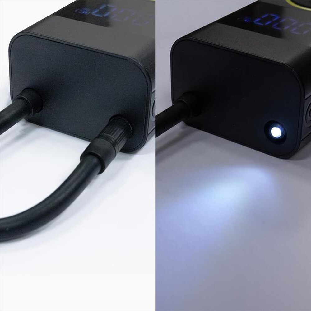 "NILOX - Mini Compressore Portatile Multifunzione NXAIRPUMP-nero"