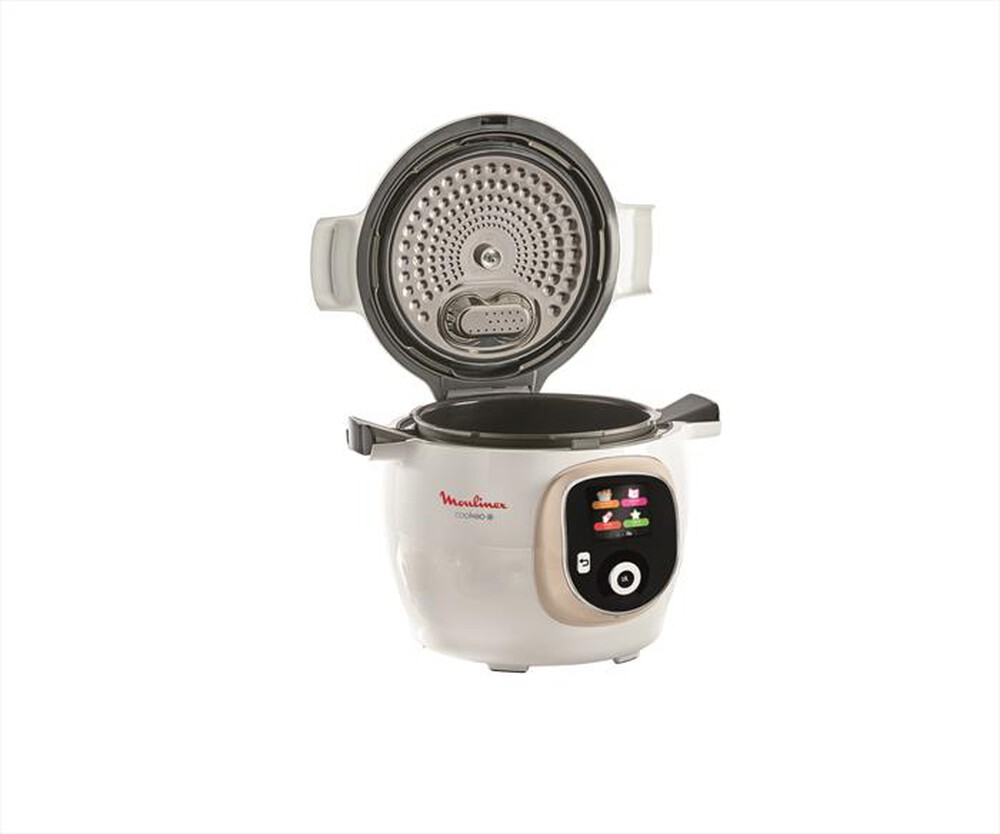 "MOULINEX - CE851A Cookeo + Multicooker-bianco e cromato"