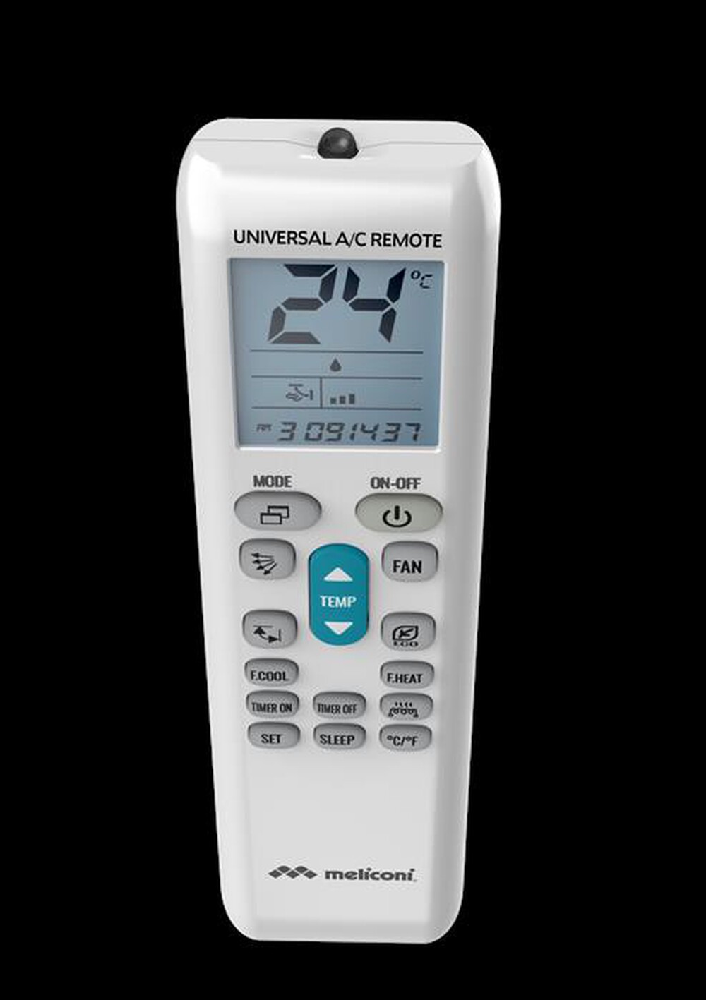 Immagine del prodotto MELICONI - Telecomando universale per condizionatori AC50-Bianco