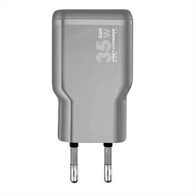 TUCANO - Kit caricabatterie GaN/cavo USB-C ONE POWER-GRIGIO
