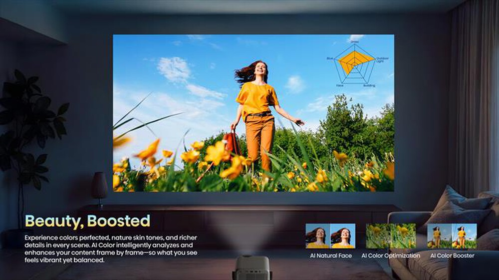 Immagine del prodotto HISENSE - Mini Proiettore Smart 4K M2 PRO-Grigio