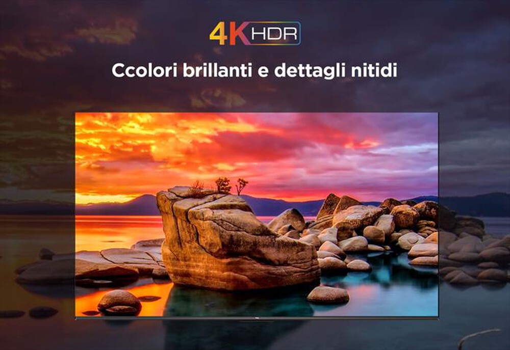 "TCL - Smart TV LED UHD 4K 43\" 43P655-Black"