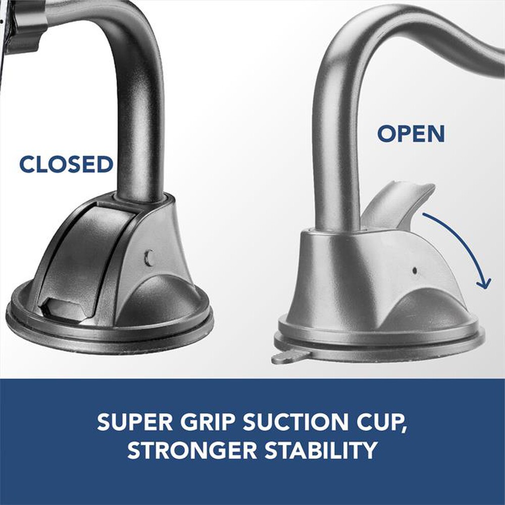 Immagine del prodotto CELLULARLINE - MAG4PILOTFORCE Supporto Auto Mag4 Ventosa Univ-Nero