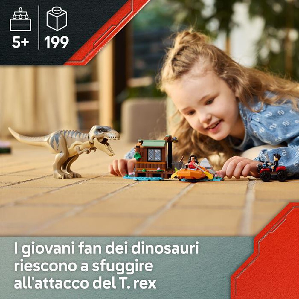 Immagine del prodotto LEGO - FUGA SUL FIUME DAL T. REX-,