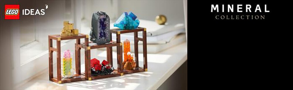 Immagine del prodotto LEGO - IDEAS Collezione di minerali 21362