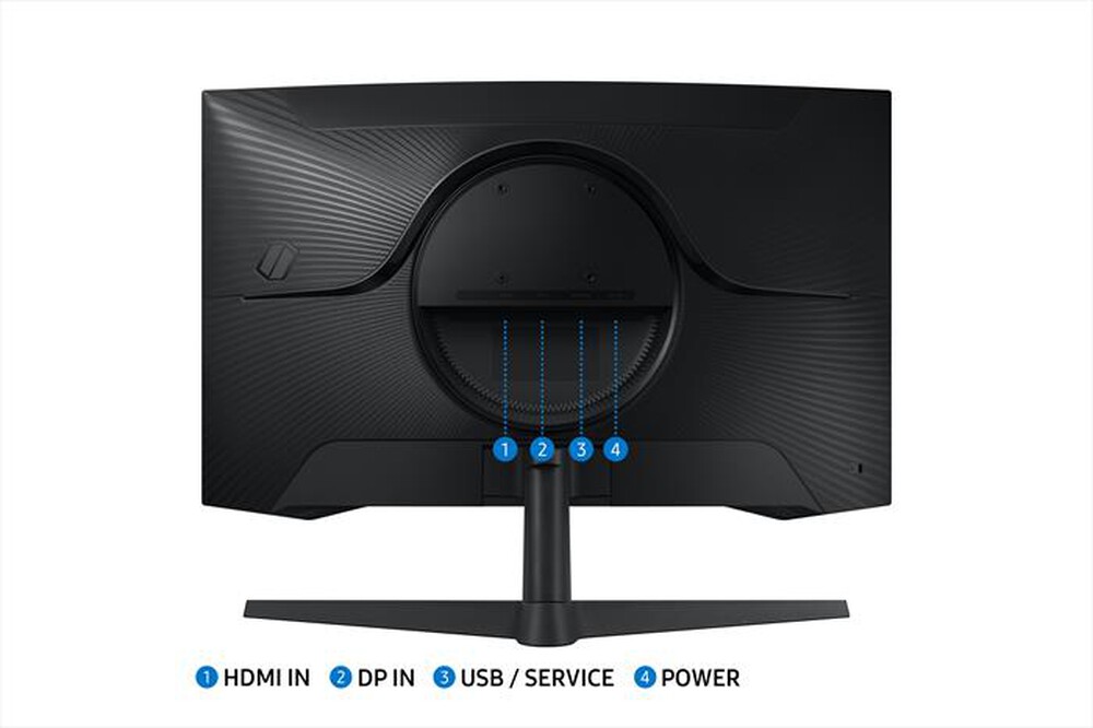 "SAMSUNG - Monitor gaming LED 27\" ODYSSEY G5 - G55C"