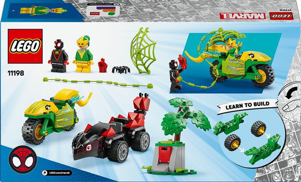 Immagine del prodotto LEGO - SPIDEY Inseguimento sui dino-veicoli 11198