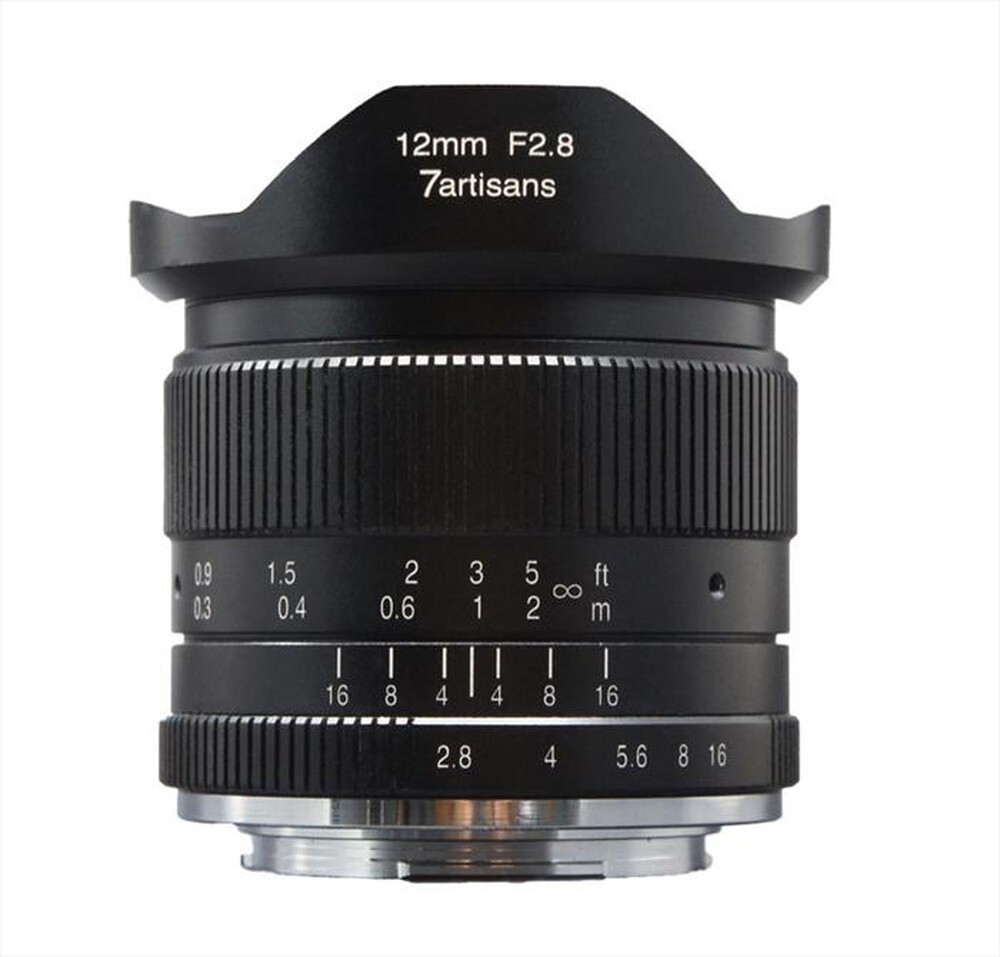 Immagine del prodotto 7ARTISANS - OBIETTIVO 12MM F2.8 FUJI FX-Black