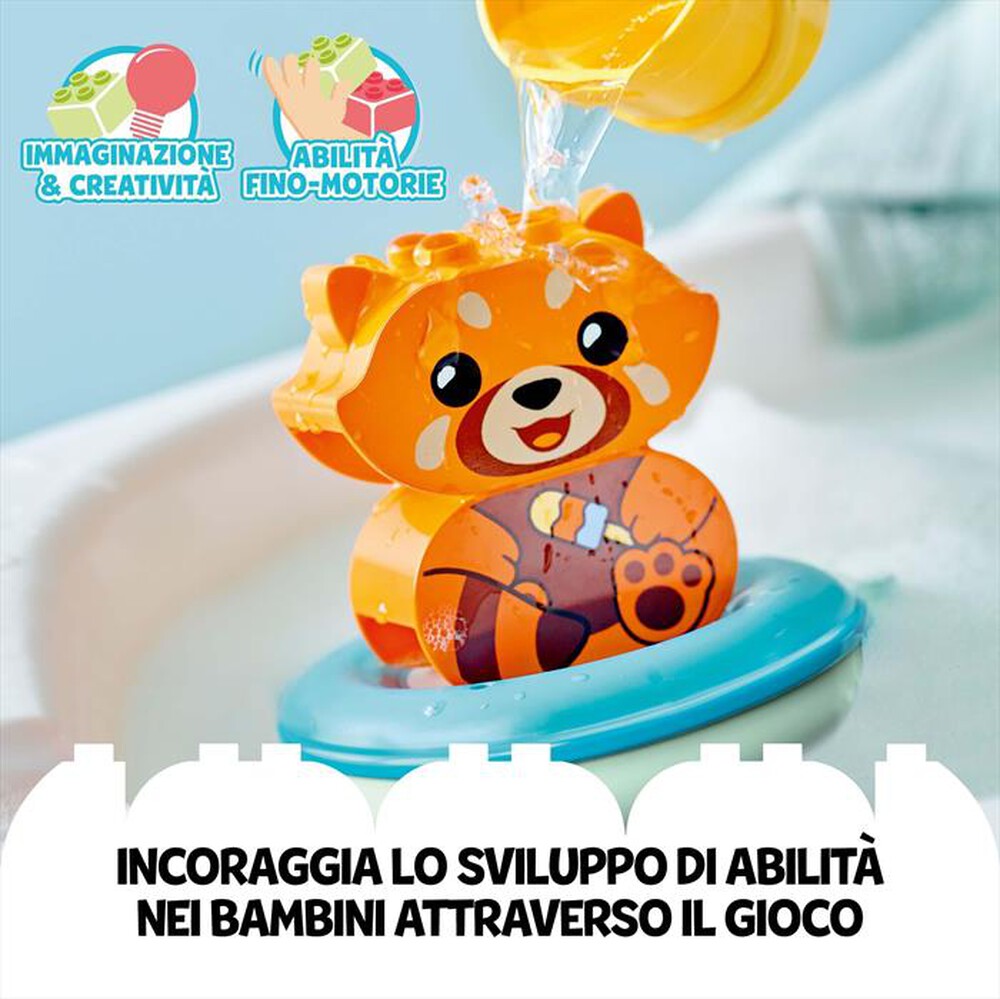 Immagine del prodotto LEGO - DUPLO ORA DEL BAGNETTO: PANDA ROSSO - 10964