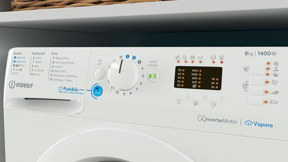 "INDESIT - Lavatrice BWA 81496X WV IT 8 Kg Classe A-Bianco"