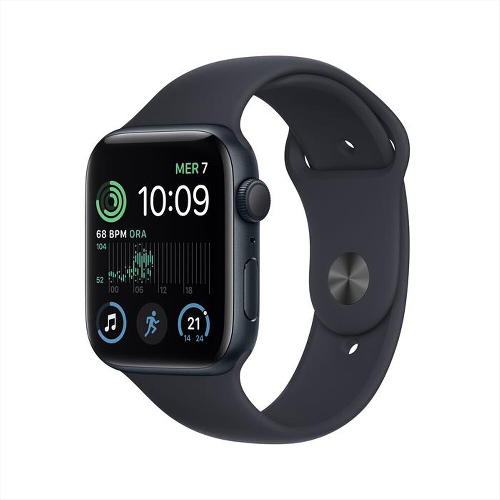 "APPLE - Watch SE GPS 44mm Regular-Mezzanotte"