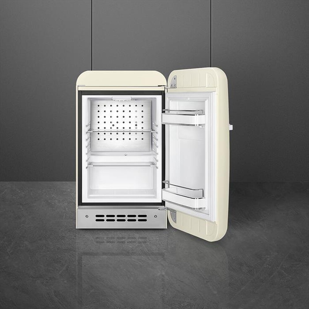 "SMEG - Frigorifero sotto-tavolo FAB5RCR5 Classe D 38lt-Panna"