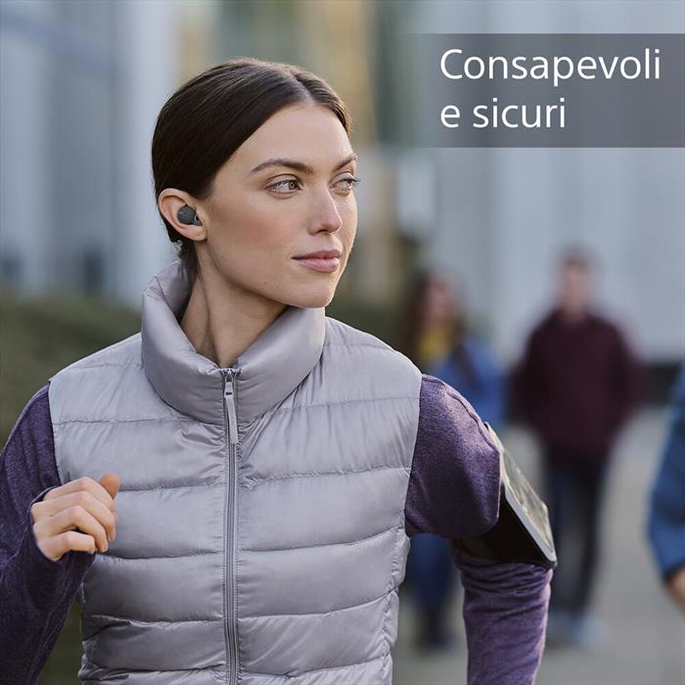 "SONY - Auricolari Bluetooth WFL900H.CE7-Grigio Antracite"