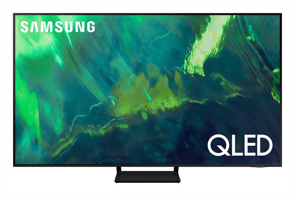 "SAMSUNG - Smart TV QLED 4K 75” QE75Q70A-Titan Gray"
