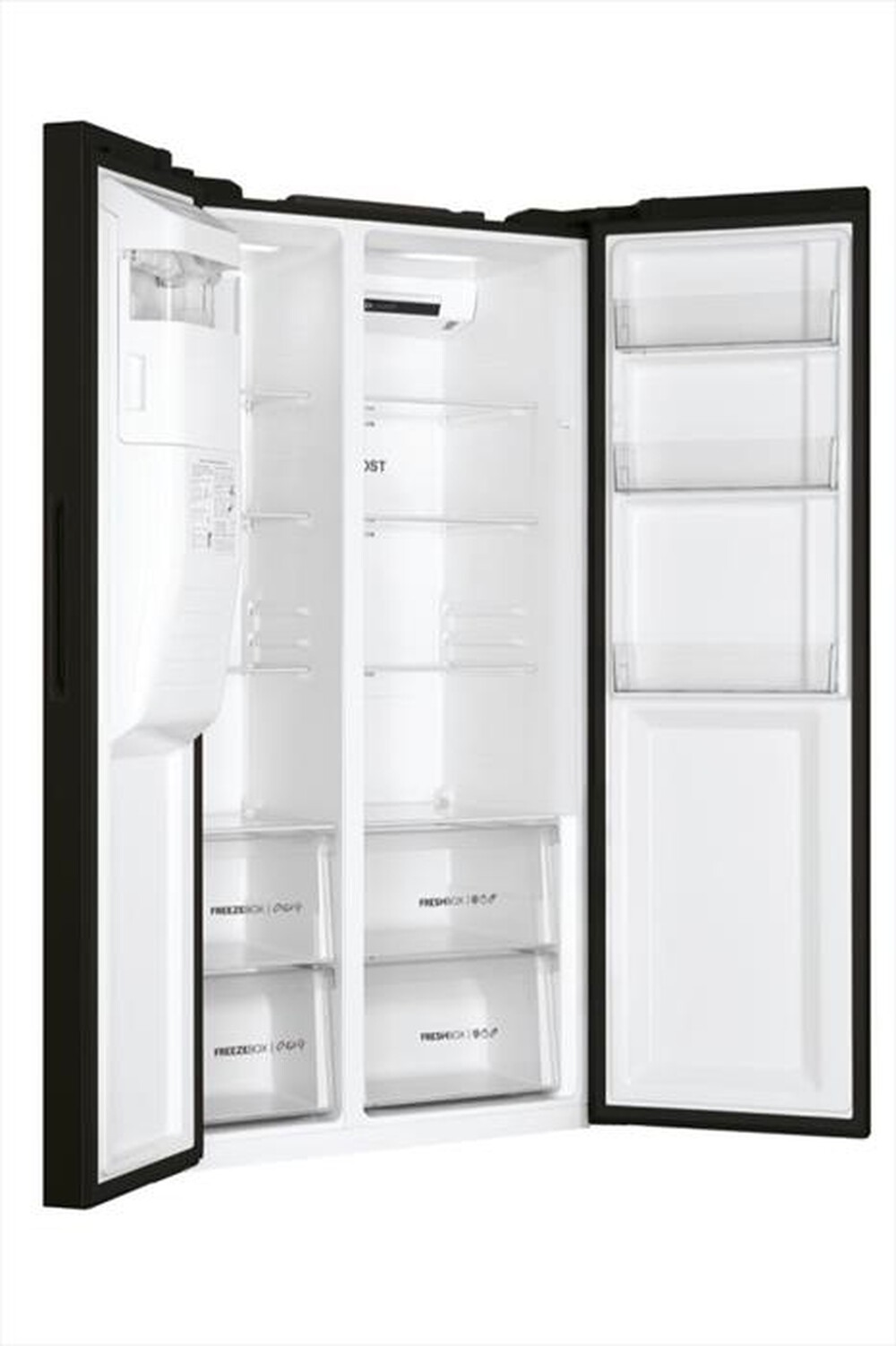 Immagine del prodotto HAIER - Frigorifero side by side HSR3918FIPB ClasseF 515lt-Nero