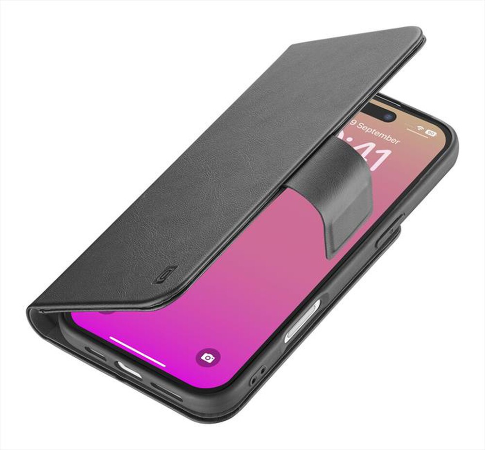 Immagine del prodotto CELLULARLINE - Custodia a libro BOOK AGENDA per IPHONE 17-Nero