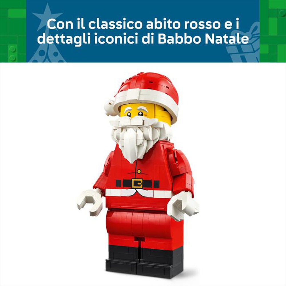 Immagine del prodotto LEGO - Grande minifigure di Babbo Natale - 40820