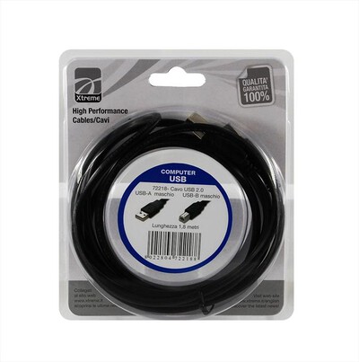 XTREME - CAVO USB 2.0-NERO