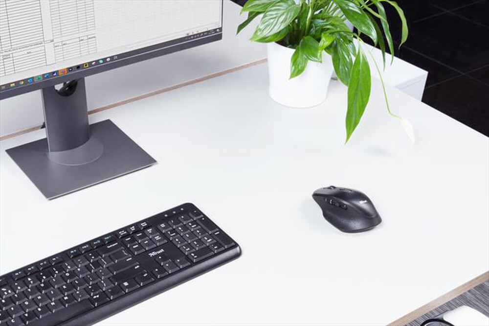 Immagine del prodotto TRUST - OZAA RECHARGEABLE MOUSE BLACK-Black
