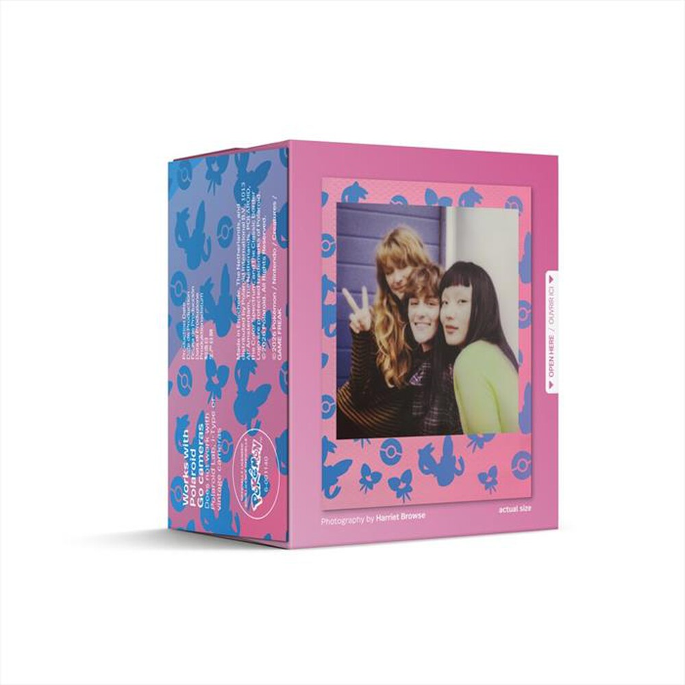 Immagine del prodotto POLAROID - 16 pellicole GO FILM COLOR DOPPIA - SYLVEON-Rosa viola