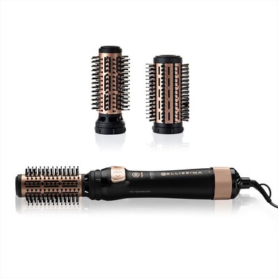 BELLISSIMA IMETEC - Spazzola arriccia capelli BHS4 1100-Nero/Rose gold