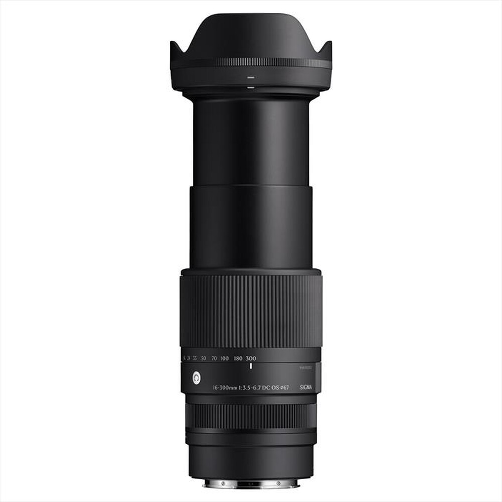 "SIGMA - Obiettivo Zoom 16-300/3,5-6,7(C) DC OS X-MOUNT-Nero"