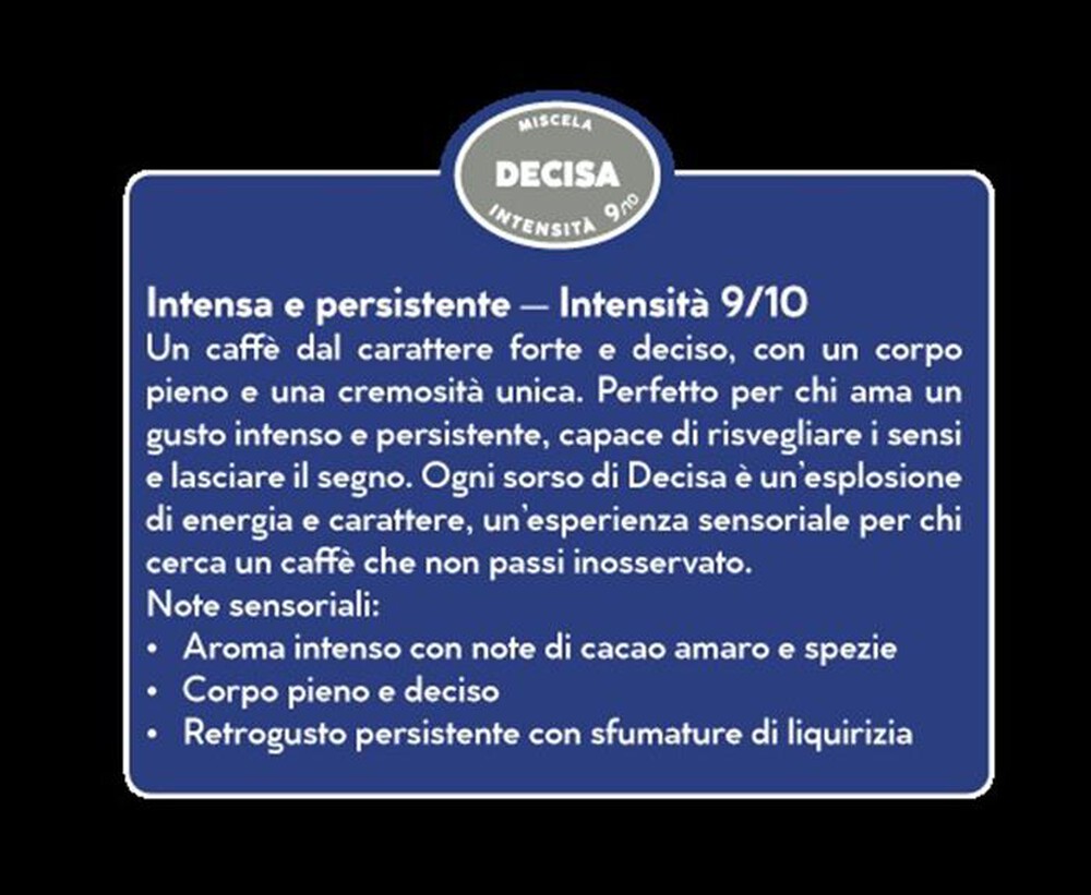 Immagine del prodotto CAFFE BORBONE - Miscela Decisa - Comp. LAVAZZA A MODO MIO 50 Caps