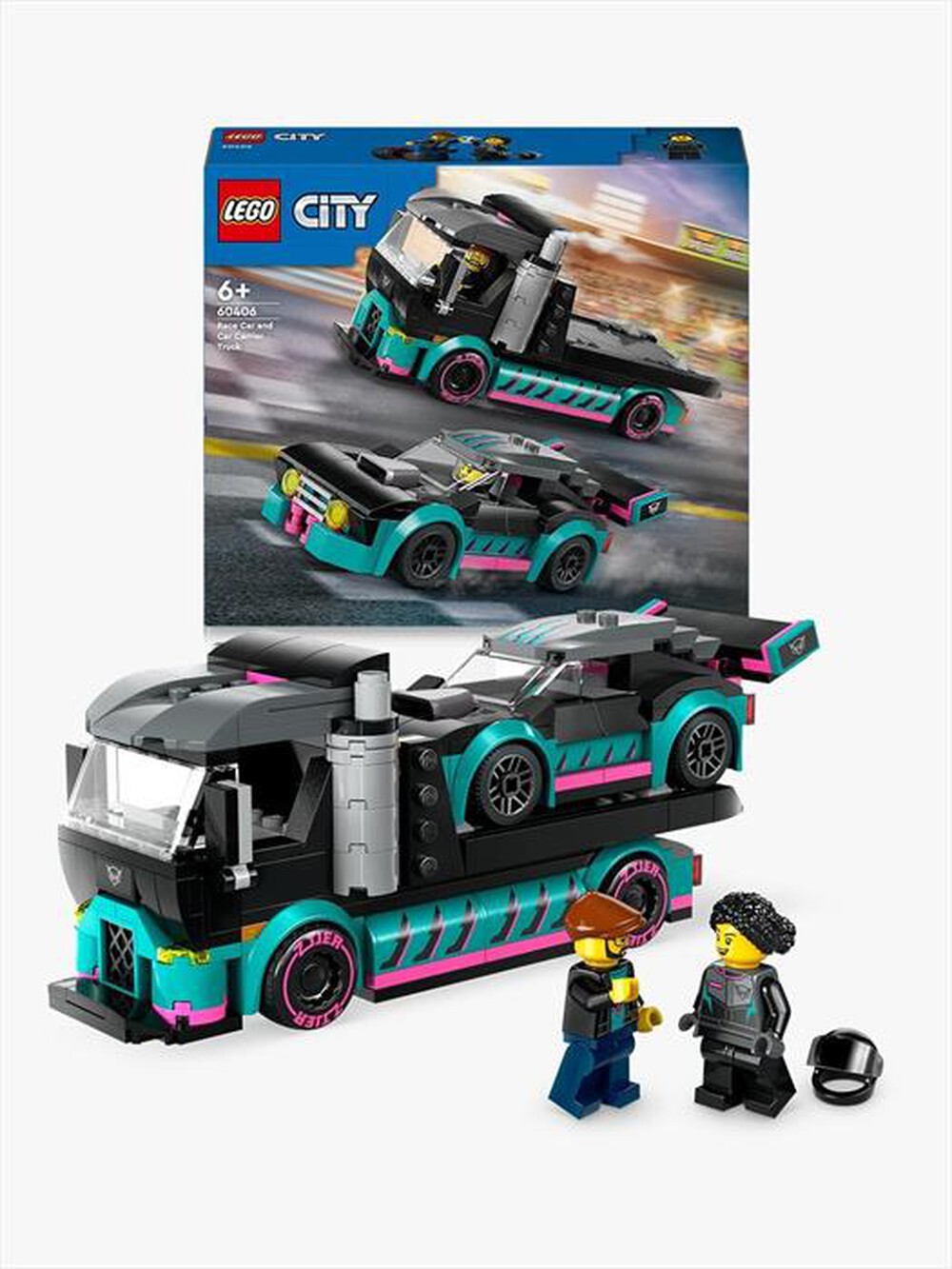 Immagine del prodotto LEGO - CITY Auto da corsa e trasportatore 60406