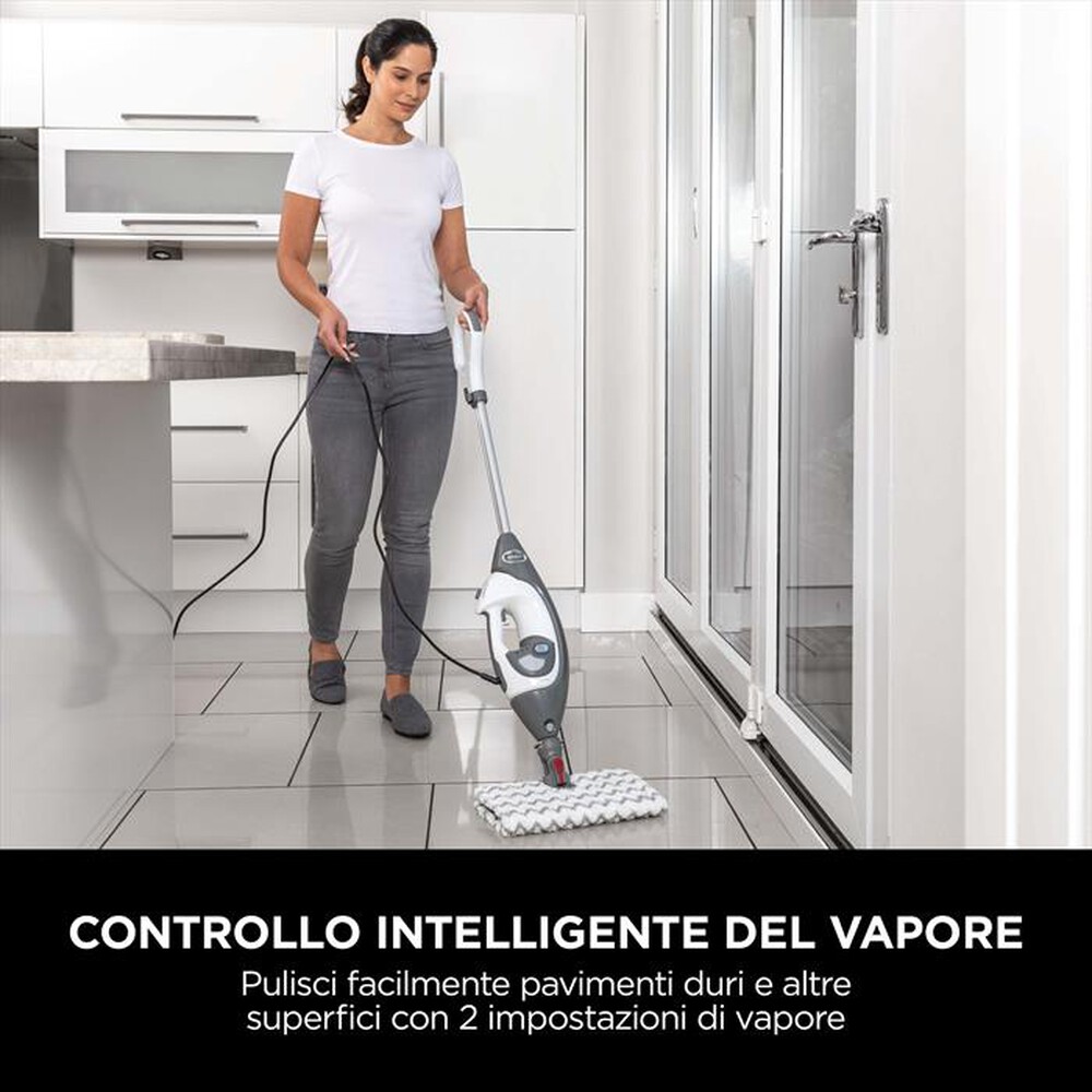 Immagine del prodotto SHARK - Scopa a vapore 2 in 1&nbsp;&nbsp;KLIK 'N' FLIP S6005EU-Bianco