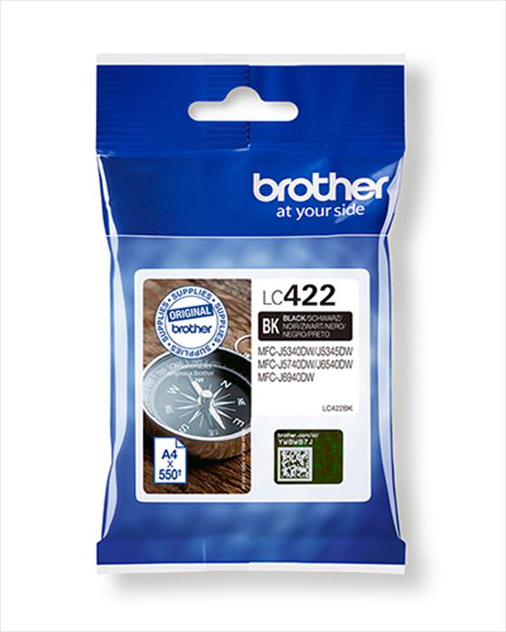 "BROTHER - Cartuccia LC422BK-Nero"