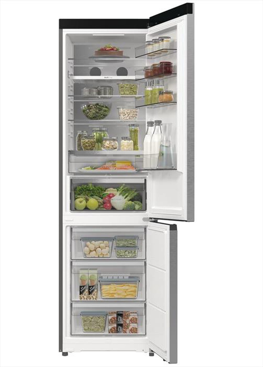 Immagine del prodotto HISENSE - Frigorifero combinato RB5P410SACC Classe C 413 lt-Grigio metallico