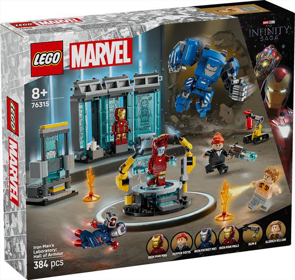 Immagine del prodotto LEGO - MARVEL Laboratorio Iron Man: Sala Armature 76315