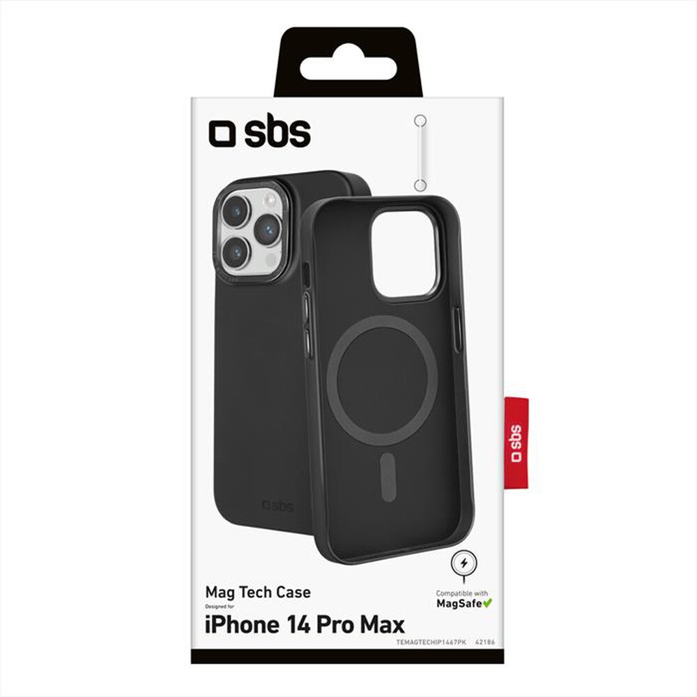 "SBS - Cover MagTech TEMAGTECHIP1467PK iPhone 14 Pro Max-Nero"