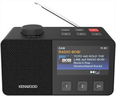 KENWOOD - CR-M70DAB BLACK-Nero