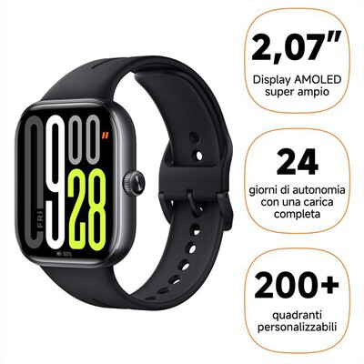 XIAOMI - Smartwatch REDMI WATCH-Obsidian Black