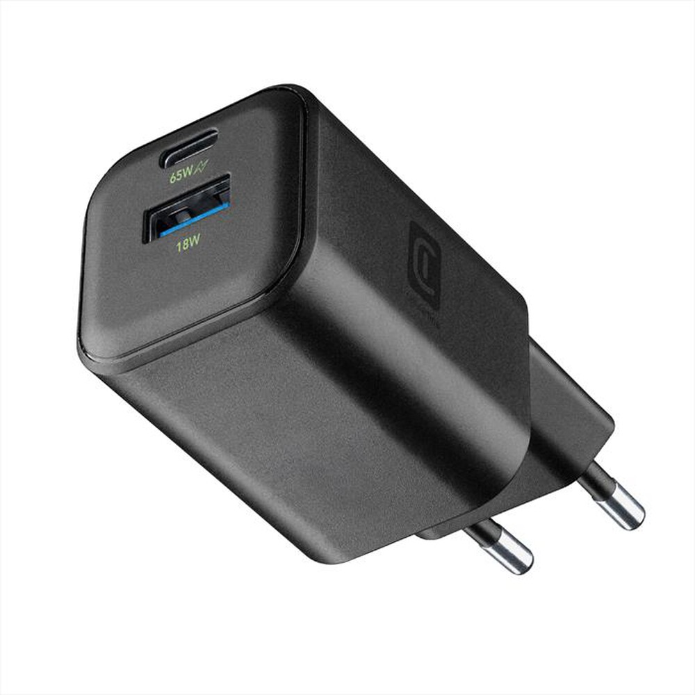 Immagine del prodotto CELLULARLINE - Caricabatterie da rete MULTIPOWER GAN 65W-Nero