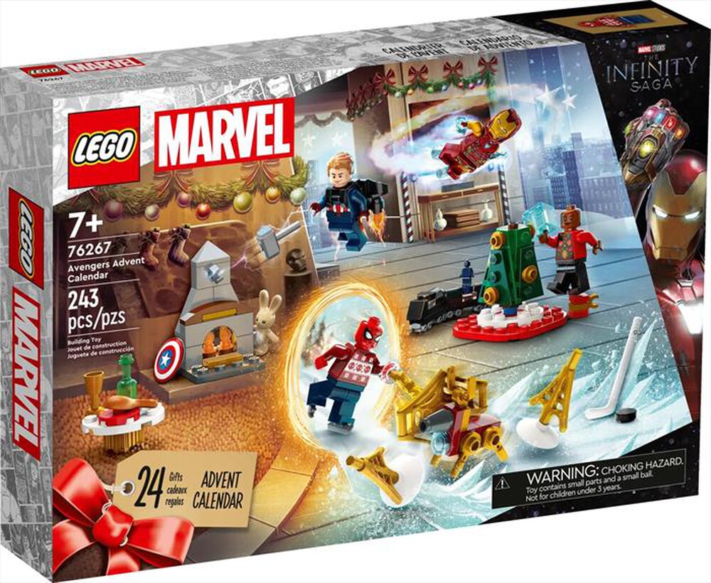 "LEGO - MARVEL Calendario dell’Avvento Avengers - 76267-Multicolore"
