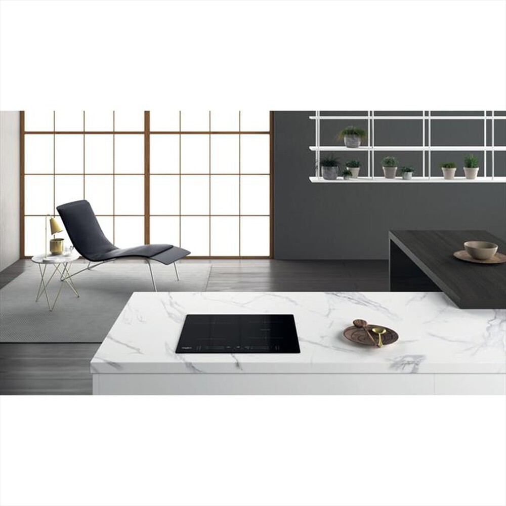 "WHIRLPOOL - Piano cottura induzione WB S2560 NE-Nero"